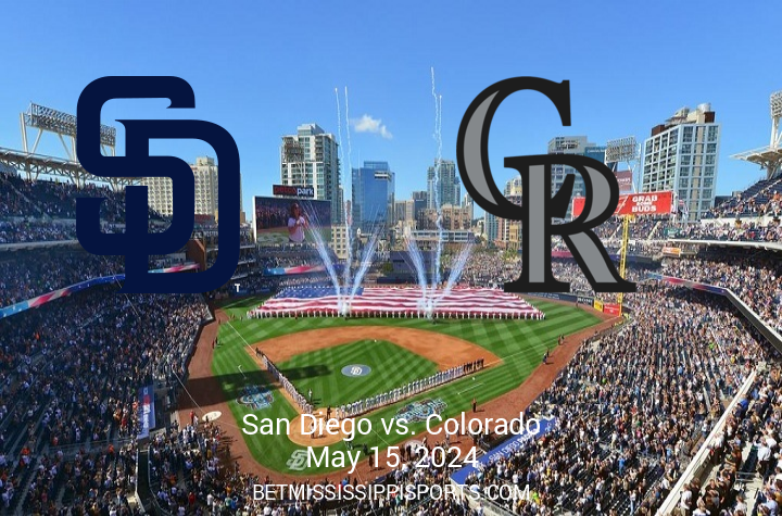 Rockies Clash with Padres at PETCO Park on May 15, 2024