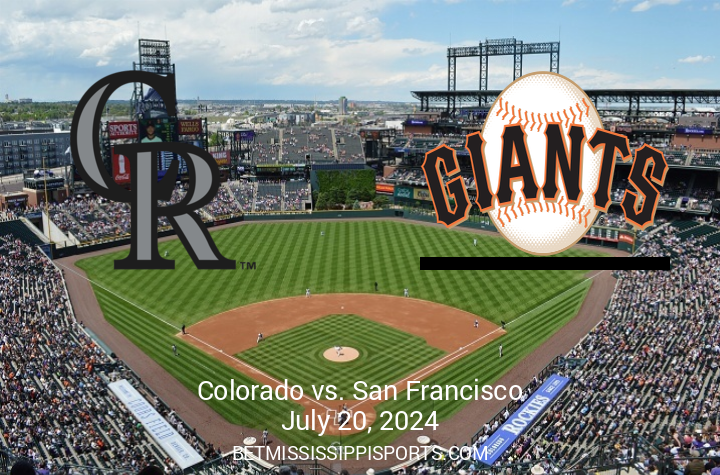 Giants Clash with Rockies at Coors Field on July 20, 2024