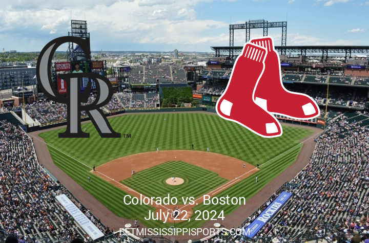 Upcoming MLB Clash: Boston Red Sox vs. Colorado Rockies at Coors Field on July 22, 2024
